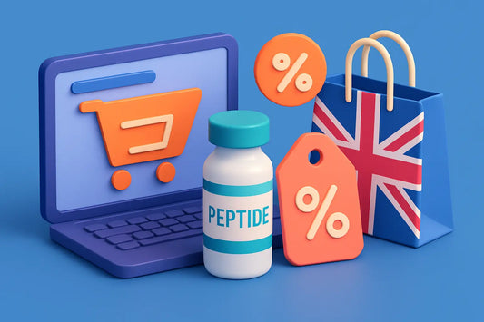 First order discount peptides UK: what matters