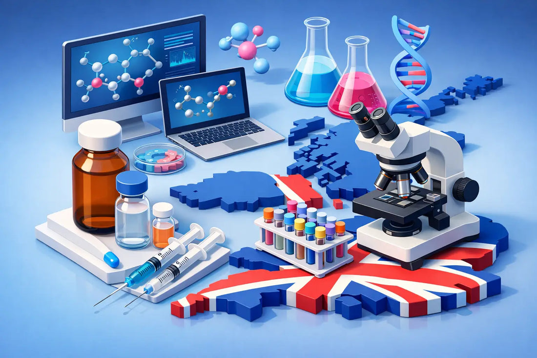 Research Peptide Buying Guide for UK Labs